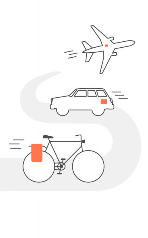 quadrosdesign - leichte Fahrradtaschen - Grafik Mobility Vision